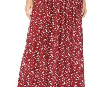 Maxi Skirts for Women Ankle Length Skirt Casual Long Skirt High Waisted Maxi Ski